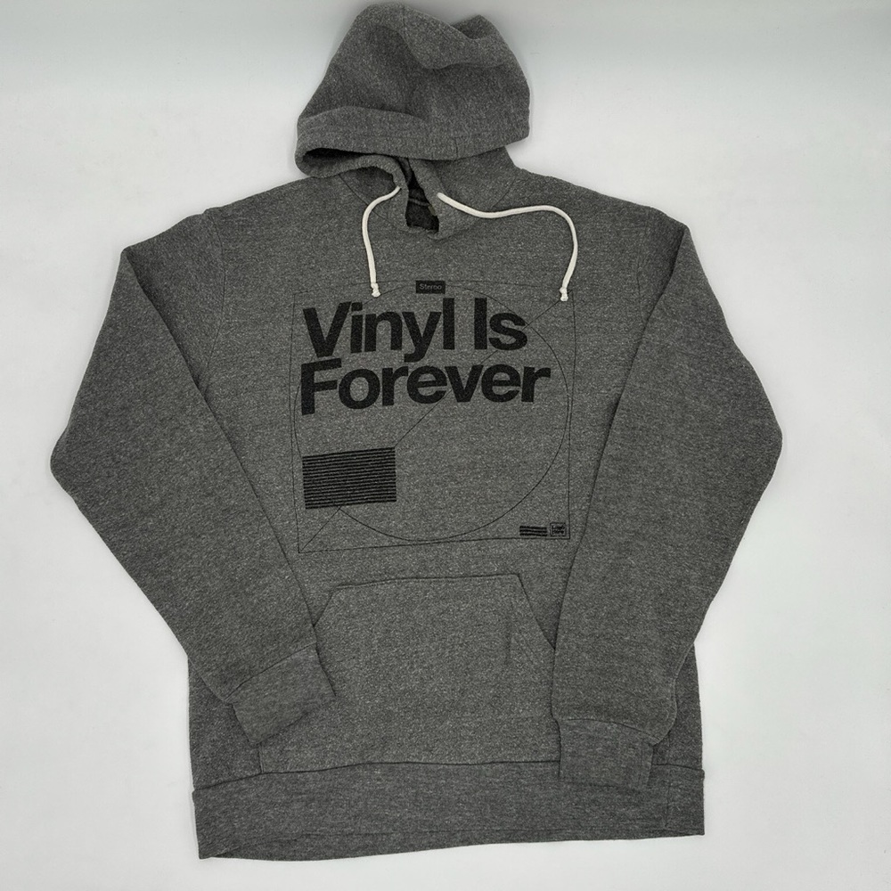 Vinyl Is Forever Pullover Hoodie Sweatshirt